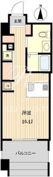 プライマル亀戸 503 間取り図