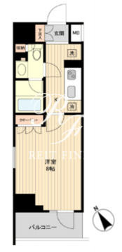 HF両国レジデンス 704 間取り図