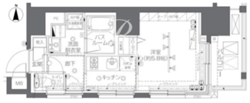 ズーム椎名町 1003 間取り図