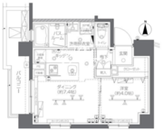 ズーム椎名町 204 間取り図