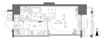 ズーム椎名町 1501 間取り図