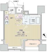 アネーロ銀座 302 間取り図