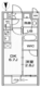 オルタナ住吉 503 間取り図