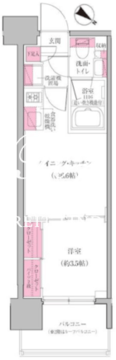 レジディア門前仲町プレイス 308 間取り図