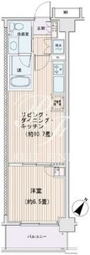エスティメゾン豊洲レジデンス E-321 間取り図