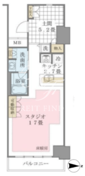 ブリリアイスト東雲キャナルコート 218 間取り図