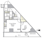 グラシアプレイス曳舟 1004 間取り図