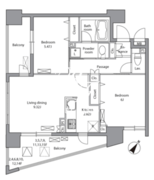 レジディア神田岩本町 602 間取り図