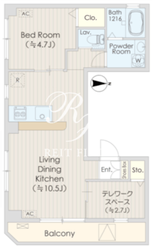 サンテラス令和－ＫＮレジデンス－ 301 間取り図