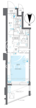 ズーム目黒かむろ坂 405 間取り図