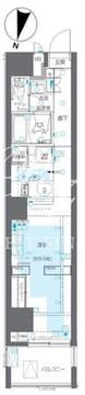 ズーム目黒かむろ坂 204 間取り図