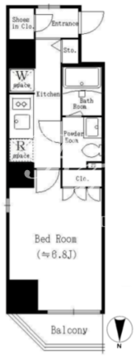 墨田ＭＩＫＡＧＥ 203 間取り図