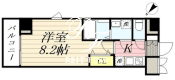 グランパセオ田端 A-802 間取り図