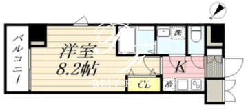 グランパセオ田端 B-402 間取り図
