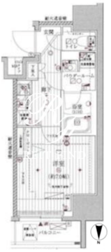 メインステージ浅草国際通り 503 間取り図
