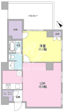 フォレストタウン参宮橋 407 間取り図