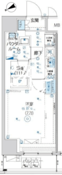 アルテシモヴェント 502 間取り図