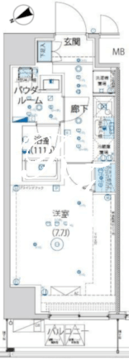 アルテシモヴェント 1002 間取り図