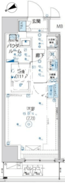 アルテシモヴェント 1102 間取り図