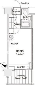 イプセ学芸大学 706 間取り図