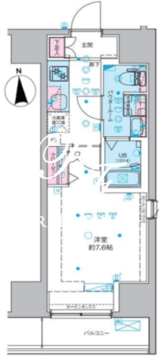 ジェノヴィア南砂町スカイガーデン 1101 間取り図
