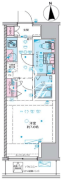ジェノヴィア南砂町スカイガーデン 1002 間取り図