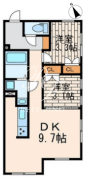 グランパセオ碑文谷 N-305 間取り図