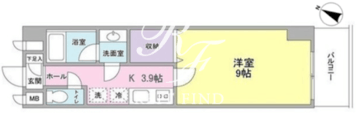 ソリッド大橋 1302 間取り図