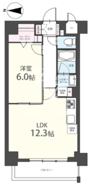 アンファンテーヌ 401 間取り図
