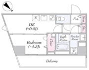 ロイジェント世田谷野沢 703 間取り図