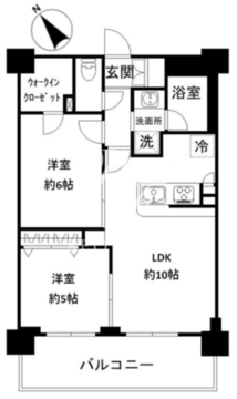 Nステージ赤羽志茂 502 間取り図