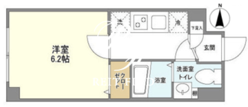 ウェルスクエアイズム中延 403 間取り図