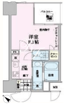 東神田テラスレジデンス 706 間取り図