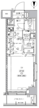 アルテシモカバロ 601 間取り図