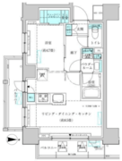 ヴィークブライト蔵前 701 間取り図