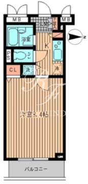 HF日本橋レジデンス 602 間取り図