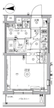 セジョリ新宿上落合 102 間取り図