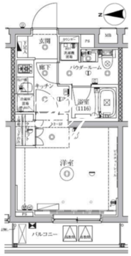 セジョリ新宿上落合 503 間取り図