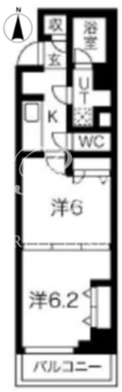 アイルグランデ大田 101 間取り図