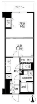 アイルグランデ大田 306 間取り図