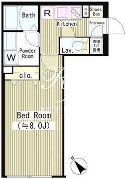 シーズリンクス赤坂 301 間取り図