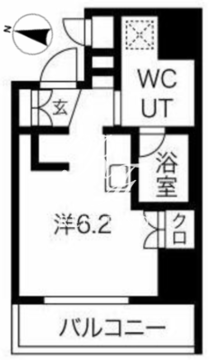 エルフォルテ五反田 401 間取り図