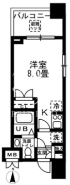 レジディア錦糸町 202 間取り図
