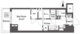 コンフォリア森下リバーサイド 301 間取り図