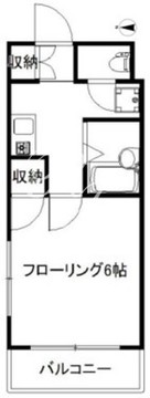 ハイツ桜丘 101 間取り図