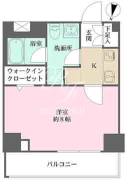 ベルフェリーク木場 701 間取り図