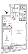 SPコート大森町 205 間取り図