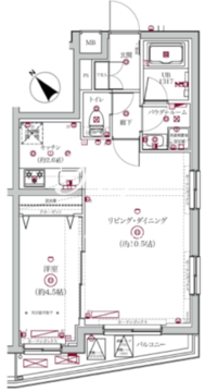 SPコート大森町 305 間取り図