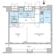 レジディア文京音羽2 609 間取り図 ?>