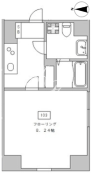 アーバンステージ錦糸町2 103 間取り図
